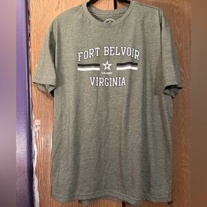 Olive Green Graphic T-Shirt